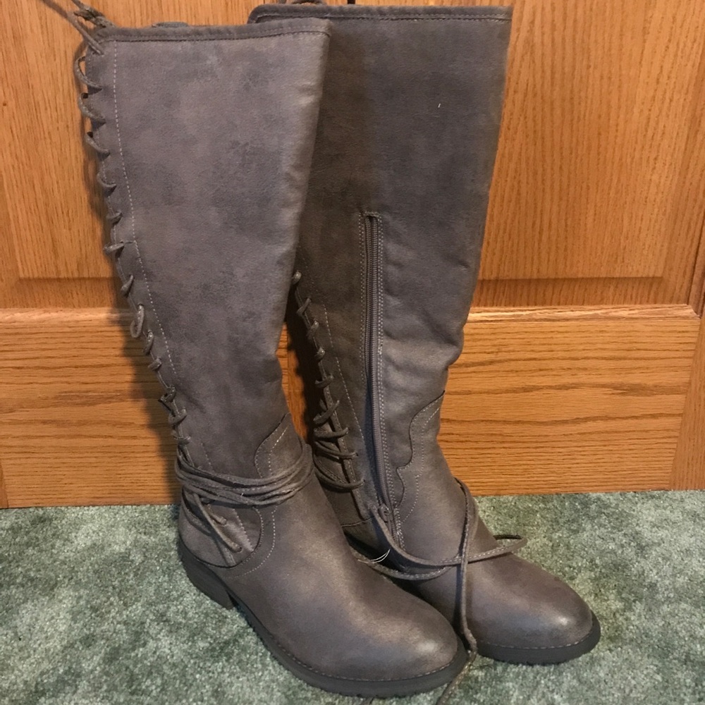 Very Volatile Marcelina Lace Up Boots